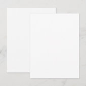 ブランク - 5x7in - 5L ポストカード (正面/裏面)