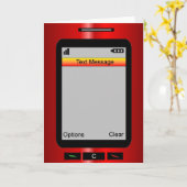 ブランク… Customeあなた自身のテキストメッセージ! カード (黄色い花)