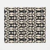 ブランケットはっきりしたフローラアートデコーズフォーザホーム フリースブランケット (正面(横))