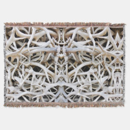 ブランケットエルク〔雄ジカの〕枝角 スローブランケット