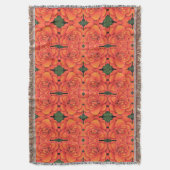 ブランケットオレンジベゴニア スローブランケット (正面縦)