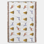 ブランケットクリスマス スローブランケット (正面縦)