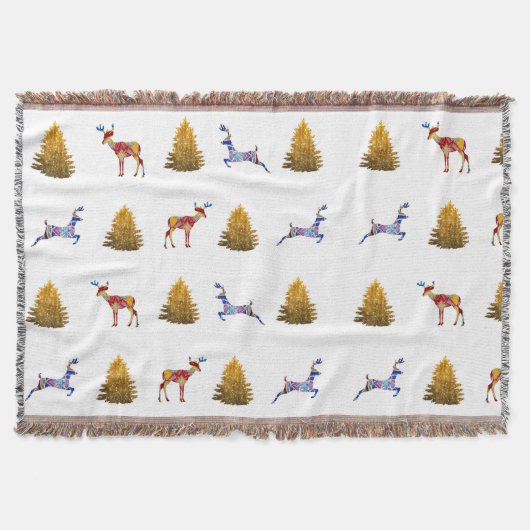 ブランケットクリスマス スローブランケット (正面)