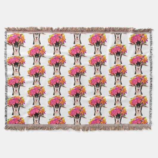 ブランケットポセイザヤギ スローブランケット (正面)