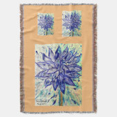 ブランケットレアブルーダルシア スローブランケット (正面縦)