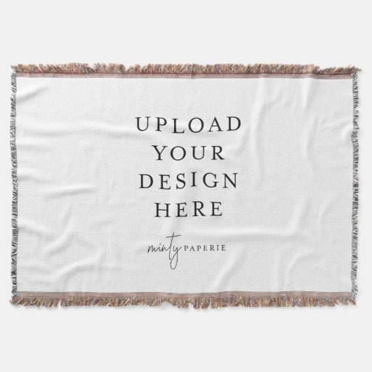 ブランケット54インチx 38インチ スローブランケット (正面)