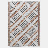 ブランケット-すべてのウィスキーがブルボンではないです! スローブランケット (正面縦)