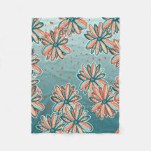 ブランケット、オレンジフラッズバイリサカシーナウ