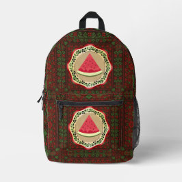 ブランケット プリントバックパック