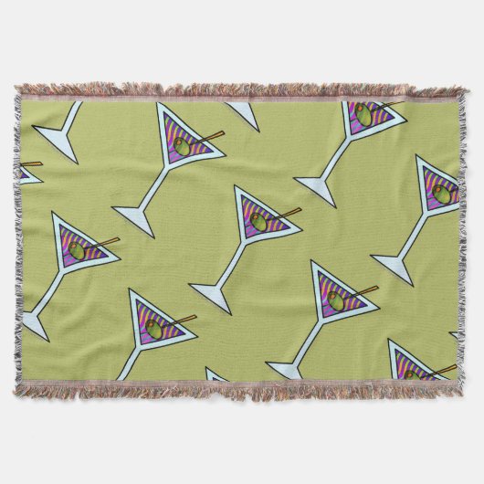 ブランケット- MARTINIデザイン スローブランケット (正面)