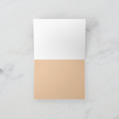 ブランケンベルジュサンセットベルギーコースト誕生日 カード (内部)