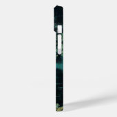 ブランコに乗った若い女性が自然・グリーン・ピンク Case-Mate iPhoneケース (裏面 / 左)
