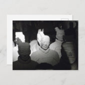 ブランコ・イ・ネグロ・フォト・ゲレロス・ド・シアム・中国 ポストカード (正面/裏面)