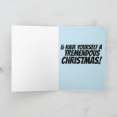 ブランゴンにいこう！トランプのクリスマスカード カード (内部)