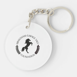 ブランサムマップ付きアクリルキーリング キーホルダー