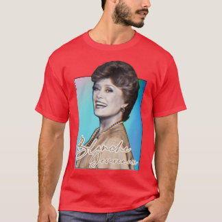 ブランシュデヴェローオリジナル80sスタイルファンアートデザイン tシャツ