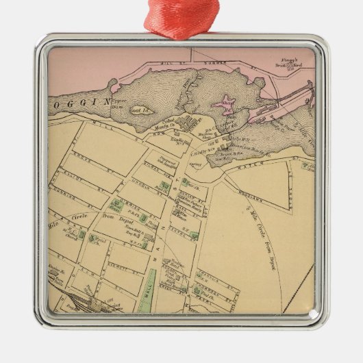 ブランズウィック、Topsham メタルオーナメント (正面)