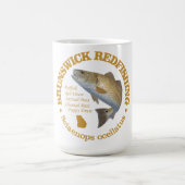 ブランズウィックGA （レディフィッシュ） コーヒーマグカップ (中央)