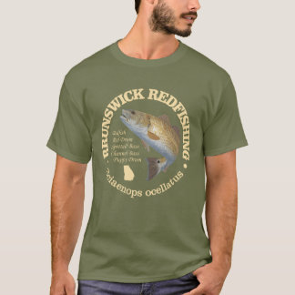 ブランズウィックGA (レディフィッシュ) Tシャツ
