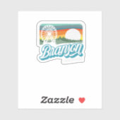 ブランソンミズーリヴィンテージ80Sスタイルレトロ痛 シール (シート)