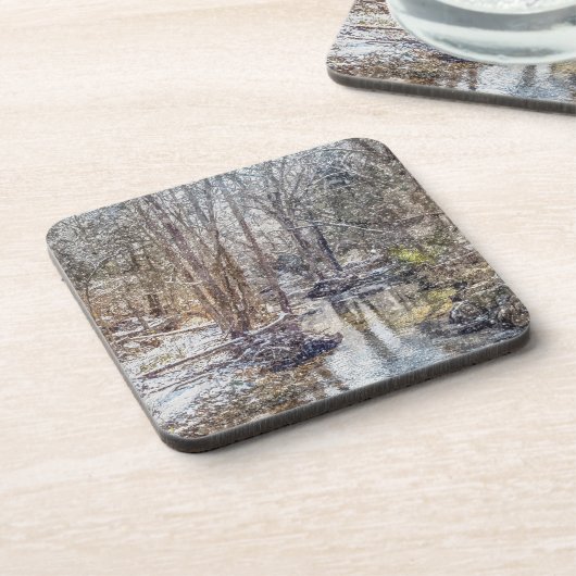 ブランソン秋クリークウィンタースノーパインターリー コースター (左側)