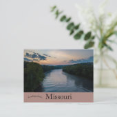 ブランソン・ミズーリの鳥瞰図 ポストカード (スタンド正面)