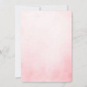 ブランチおよび快活なブライダルシャワーのグリッターの招待状 招待状 (裏面)