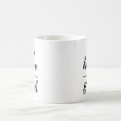 ブランチで虜にされた コーヒーマグカップ (中央)