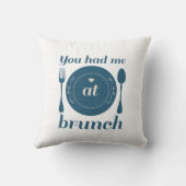 ブランチで食べた クッション (裏面)