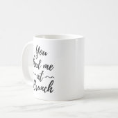 ブランチで食べた コーヒーマグカップ (正面左)