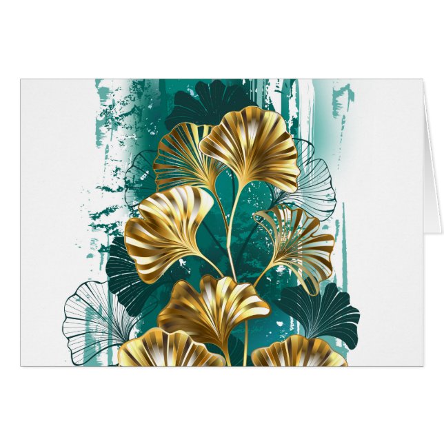 ブランチとゴールデン葉ズGinko Biloba (正面横)