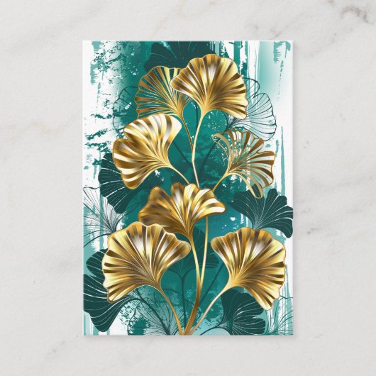 ブランチとゴールデン葉ズGinko Biloba アドバイスカード (正面)