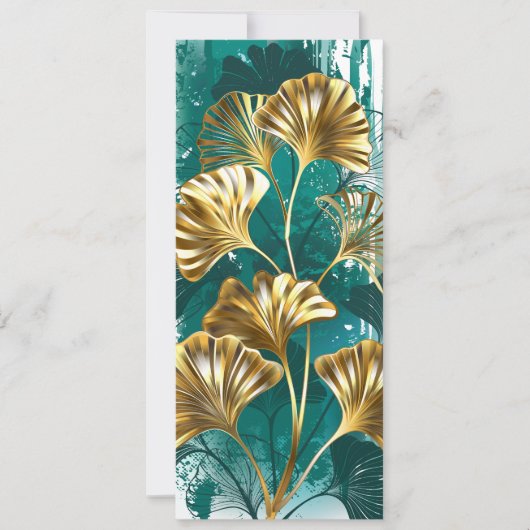 ブランチとゴールデン葉ズGinko Biloba カード (正面)