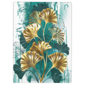 ブランチとゴールデン葉ズGinko Biloba クリップボード (裏面)