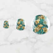 ブランチとゴールデン葉ズGinko Biloba コンフェッティ (正面)