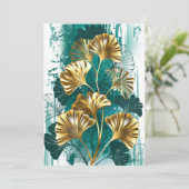 ブランチとゴールデン葉ズGinko Biloba サンキューカード (スタンド正面)