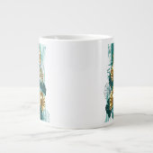 ブランチとゴールデン葉ズGinko Biloba ジャンボコーヒーマグカップ (正面)