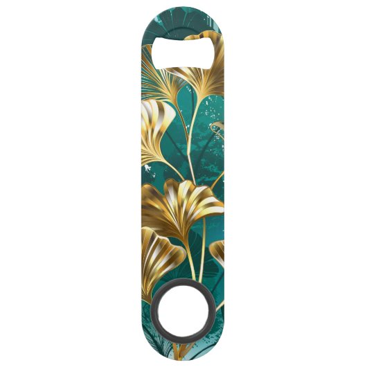 ブランチとゴールデン葉ズGinko Biloba スピード栓抜き (正面)