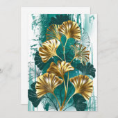 ブランチとゴールデン葉ズGinko Biloba セーブザデート (正面/裏面)