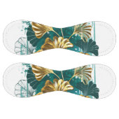 ブランチとゴールデン葉ズGinko Biloba ソフトボール (パネル)