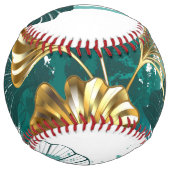 ブランチとゴールデン葉ズGinko Biloba ソフトボール (裏面)