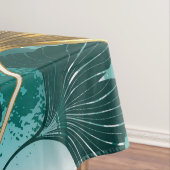 ブランチとゴールデン葉ズGinko Biloba テーブルクロス (インサイチュ)