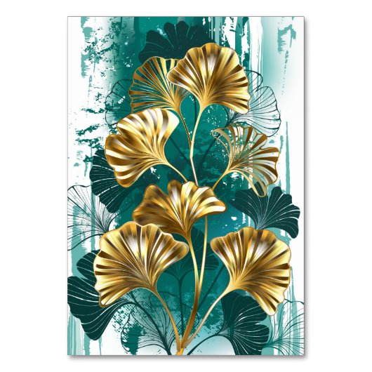 ブランチとゴールデン葉ズGinko Biloba テーブルナンバー (正面)