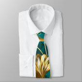 ブランチとゴールデン葉ズGinko Biloba ネクタイ (タイ)