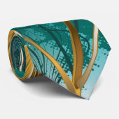 ブランチとゴールデン葉ズGinko Biloba ネクタイ (ロール)