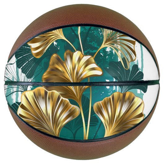 ブランチとゴールデン葉ズGinko Biloba バスケットボール (正面)