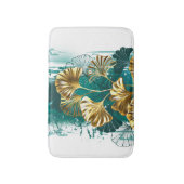 ブランチとゴールデン葉ズGinko Biloba バスマット (正面縦)