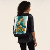 ブランチとゴールデン葉ズGinko Biloba バックパック (着用)