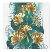 ブランチとゴールデン葉ズGinko Biloba フォトキューブ (正面)