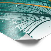 ブランチとゴールデン葉ズGinko Biloba フォトプリント (角)